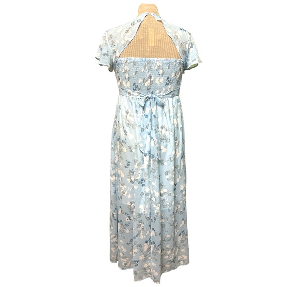 Amazon powder blue women’s L maxi dress - Picture 3 of 6